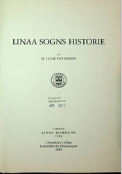 Linå sogns historie af H. Ilum Petersen