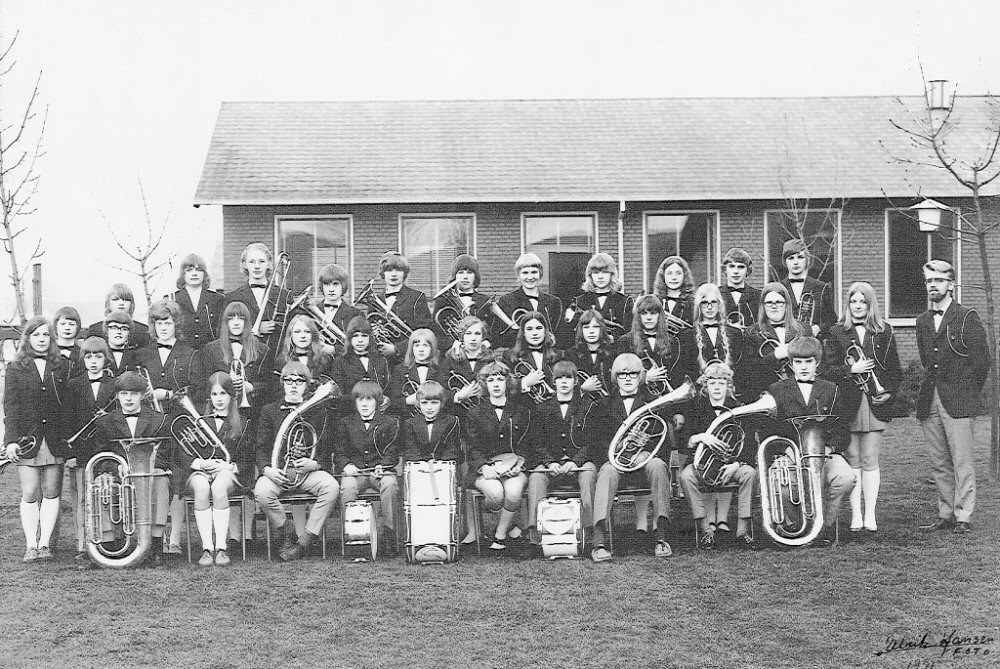 Skægkær Skoleorkester 1971